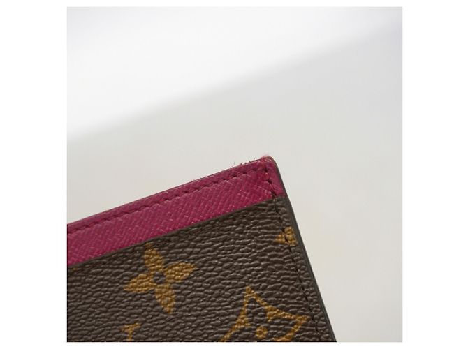 Louis Vuitton Kartenetui Monogram Fuchsia Fuschia - Ansicht 7