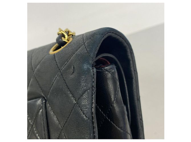 Timeless Borsa a tracolla Chanel Matelassé Nero - vista 7