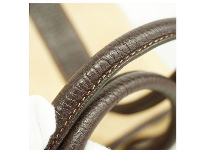 Hermès Bolso Tote Hermes Garden PM Marrón Castaño - vista 7