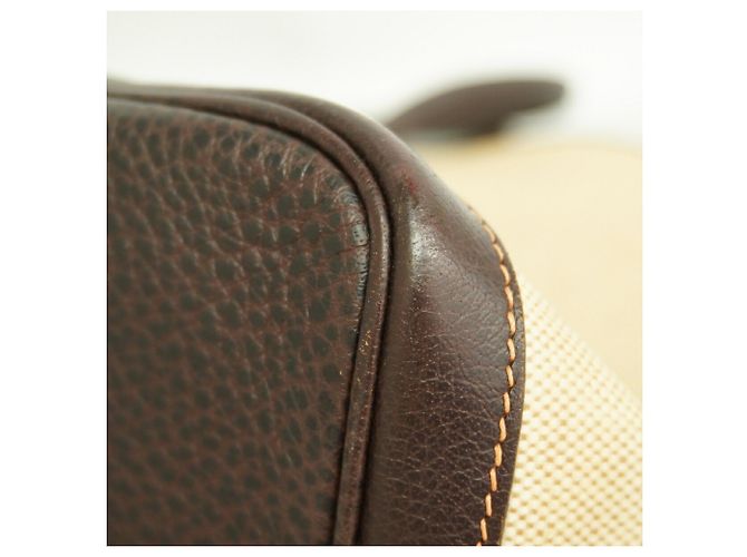 Hermès Bolso Tote Hermes Garden PM Marrón Castaño - vista 9