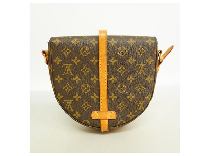 Bolso de hombro Louis Vuitton Monogram Chantilly MM Castaño - vista 11