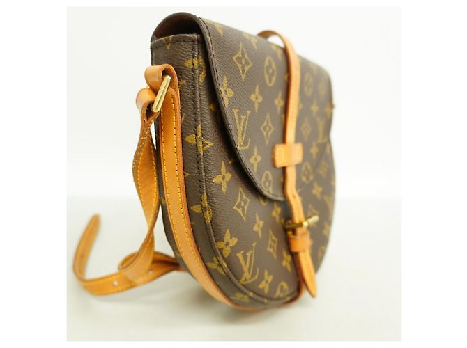Bolso de hombro Louis Vuitton Monogram Chantilly MM Castaño - vista 2