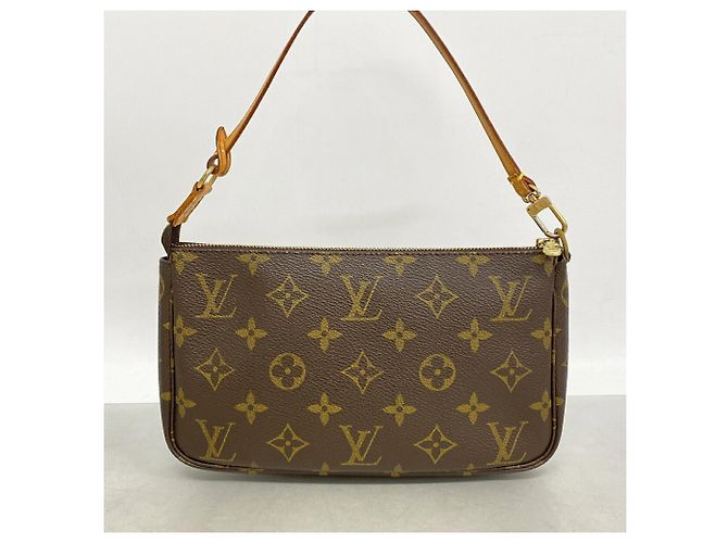 Louis Vuitton Monogram Pochette Accessoires Castaño - vista 9