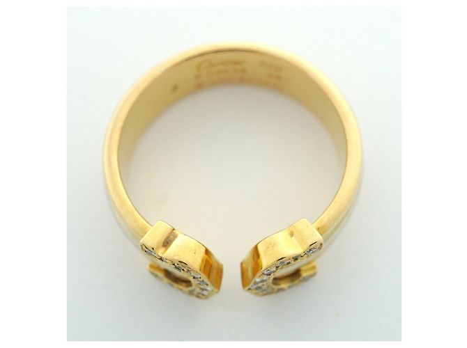Anello Cartier 2C in Oro 18K - vista 3