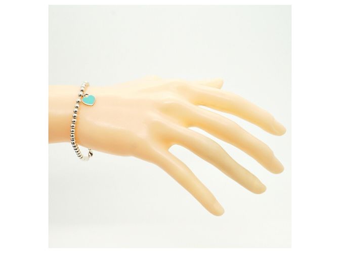 Autre Marque Bracciale con ciondolo Return to Heart Tiffany & Co. Blu - vista 7
