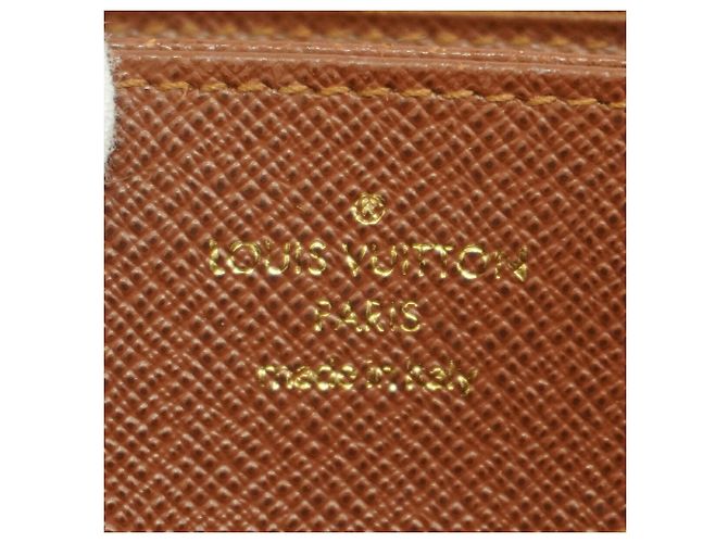 Louis Vuitton Monogram Zippy Wallet Brown - view 4