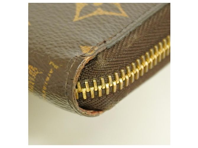Louis Vuitton Monogram Zippy Wallet Brown - view 5