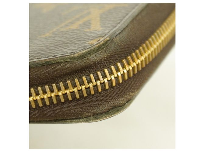 Louis Vuitton Monogram Zippy Wallet Brown - view 6