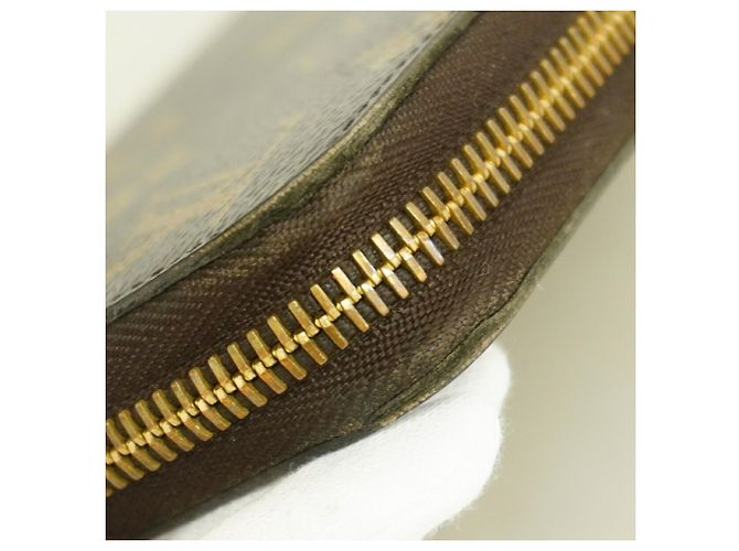 Louis Vuitton Monogram Zippy Wallet Brown - view 8