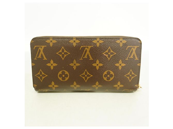 Louis Vuitton Monogram Zippy Wallet Brown - view 9