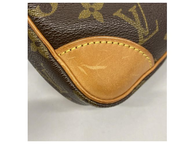 Sac pochette Louis Vuitton Monogram Marly Dragonne GM Marron - vue 6