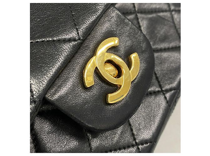 Timeless Borsa a tracolla Chanel Matelassé Nero - vista 11