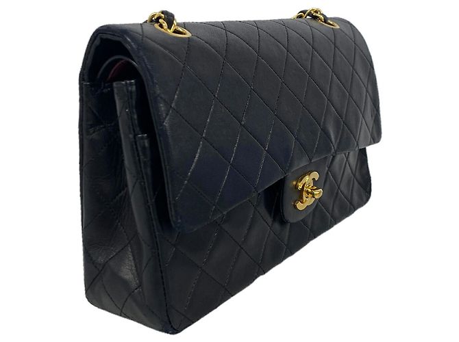 Timeless Borsa a tracolla Chanel Matelassé Nero - vista 2