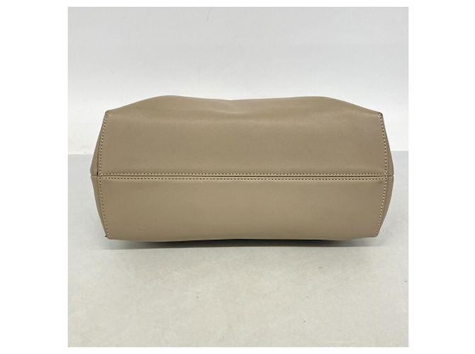 Borsa in pelle Fendi By The Way Beige - vista 3