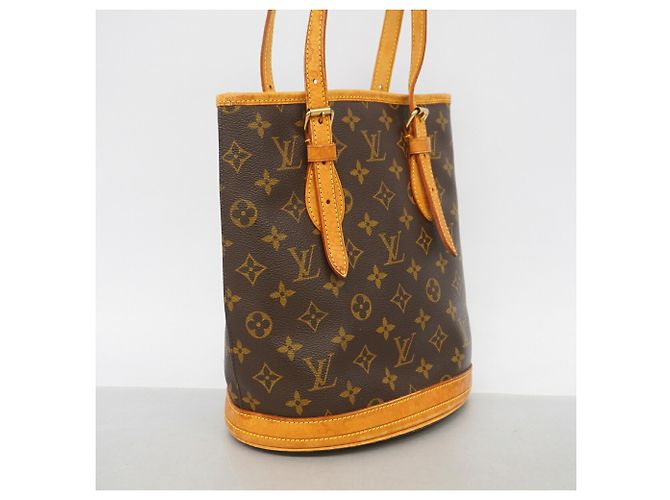 Louis Vuitton Monogram Bucket PM Tote Bag Braun - Ansicht 2