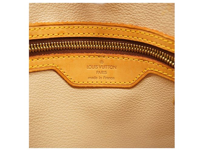 Louis Vuitton Monogram Bucket PM Tote Bag Braun - Ansicht 5