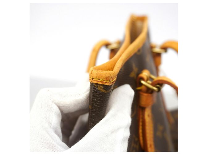 Louis Vuitton Monogram Bucket PM Tote Bag Braun - Ansicht 6