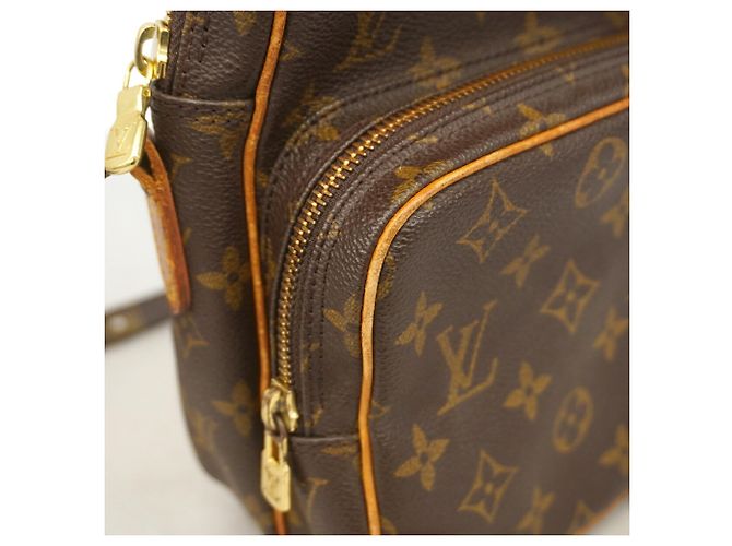 Bolso de hombro Louis Vuitton Monogram Amazon Castaño - vista 6