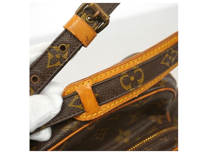 Bolso de hombro Louis Vuitton Monogram Amazon Castaño - vista 8