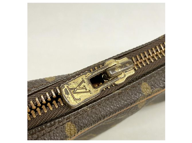 Borsa a pochette Louis Vuitton Monogram Marly Dragonne PM Marrone - vista 10