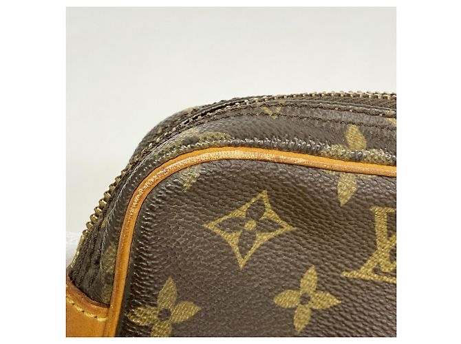 Borsa a pochette Louis Vuitton Monogram Marly Dragonne PM Marrone - vista 8