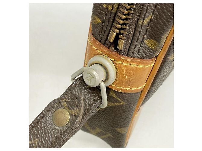 Borsa a pochette Louis Vuitton Monogram Marly Dragonne PM Marrone - vista 9