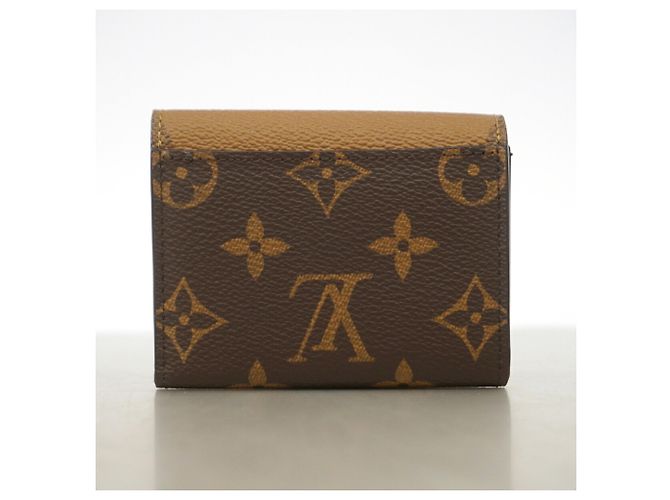 Portafoglio Louis Vuitton Tri-fold Marrone - vista 8