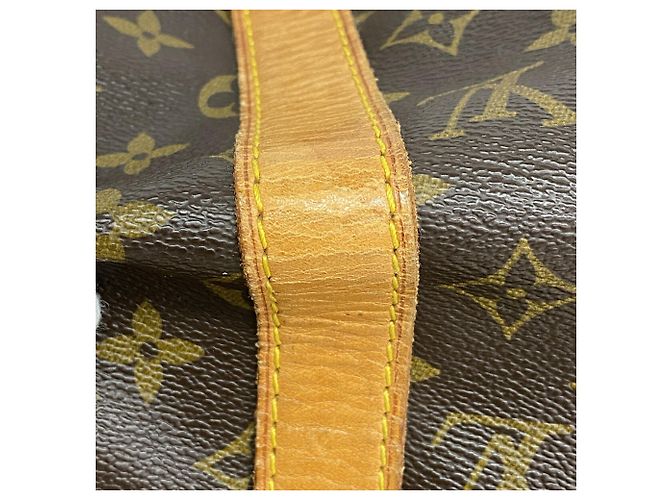Bolsa Louis Vuitton Boston Monogram Keepall 50 Marrom - vista 7