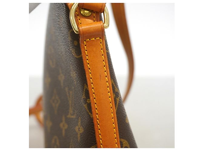 Bolso de hombro Louis Vuitton Monogram Druot Castaño - vista 9