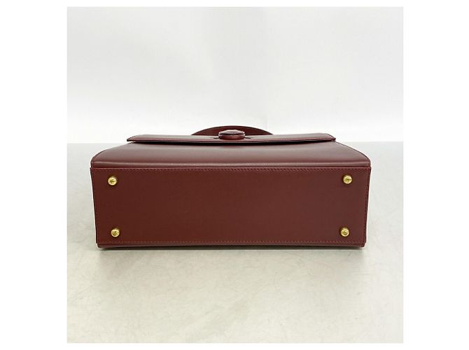 Borsa in pelle Cartier Must Bordò - vista 3