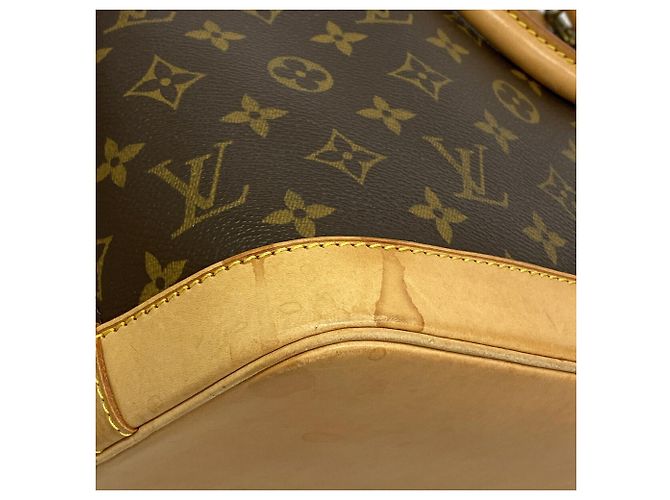 Louis Vuitton Alma Monogram Handtasche Braun - Ansicht 6