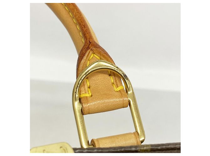 Louis Vuitton Alma Monogram Handtasche Braun - Ansicht 8