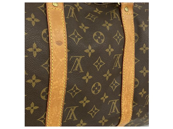 Louis Vuitton Boston Monogram Keepall 50 Marron - vue 10