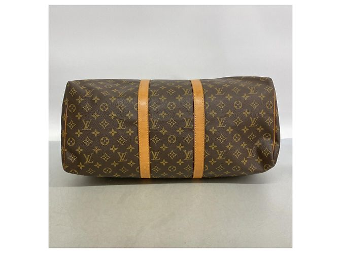Louis Vuitton Boston Monogram Keepall 50 Marron - vue 3
