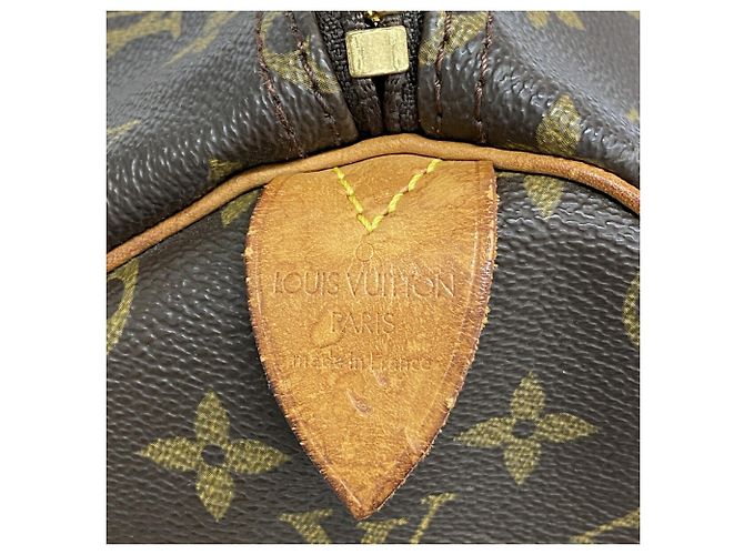 Louis Vuitton Boston Monogram Keepall 50 Marron - vue 5