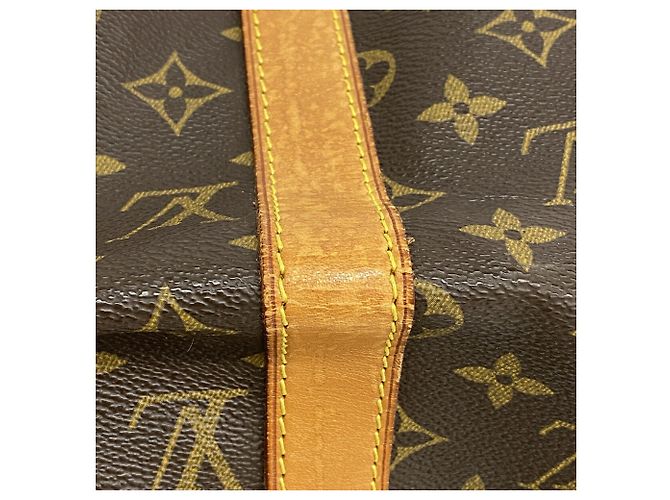 Louis Vuitton Boston Monogram Keepall 50 Marron - vue 7