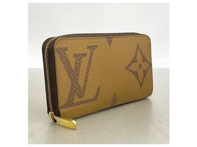 Louis Vuitton Monogram Giant Reverse Zippy Wallet Braun - Ansicht 2