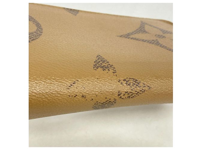 Louis Vuitton Monogram Giant Reverse Zippy Wallet Braun - Ansicht 6