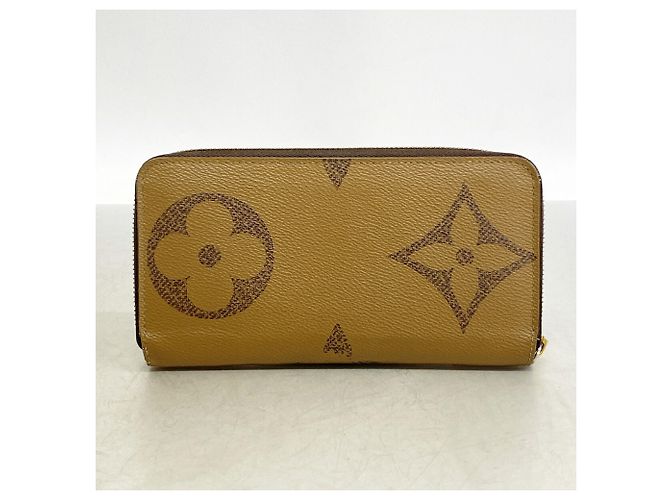 Louis Vuitton Monogram Giant Reverse Zippy Wallet Braun - Ansicht 9