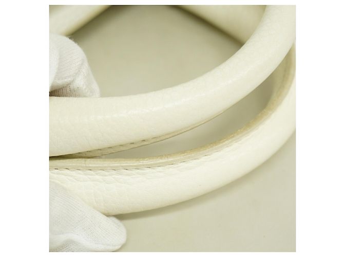 Céline Sac à main en cuir Celine Boogie Bag Blanc - vue 7