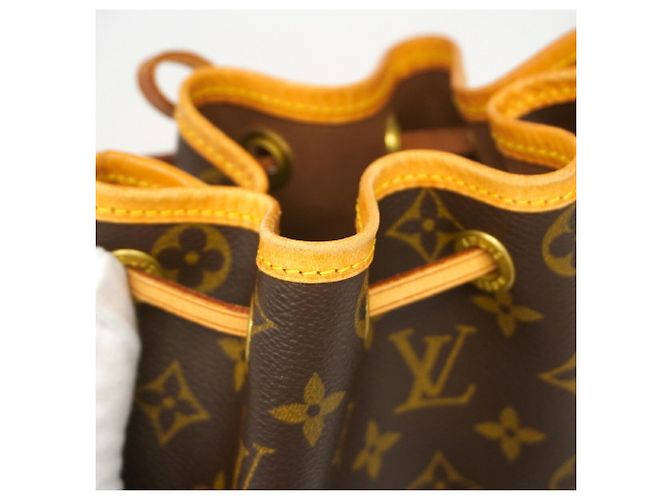 Louis Vuitton Monogram Mini Noe Handtasche Braun - Ansicht 10