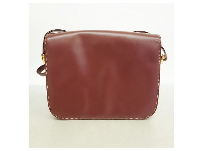 Borsa a tracolla Cartier Must Bordò - vista 10