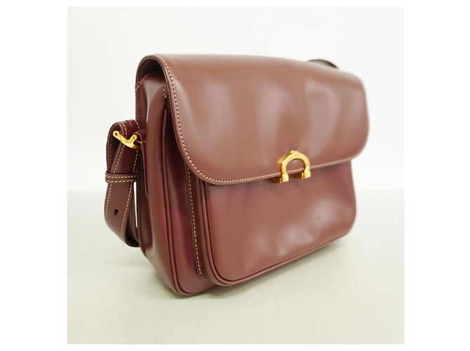Borsa a tracolla Cartier Must Bordò - vista 2