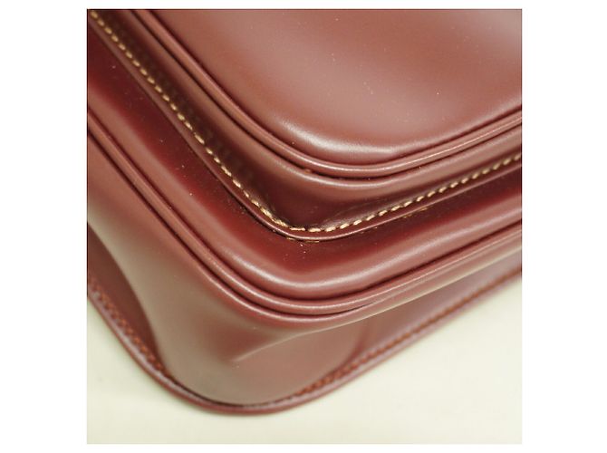 Borsa a tracolla Cartier Must Bordò - vista 9