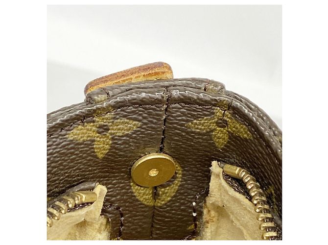 Borsa a tracolla Louis Vuitton Monogram Looping GM Marrone - vista 10