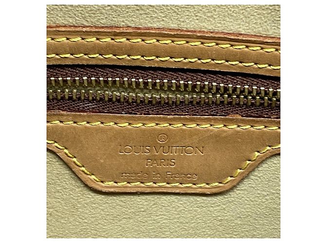 Borsa a tracolla Louis Vuitton Monogram Looping GM Marrone - vista 5