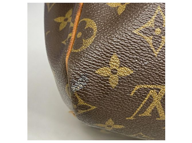 Keepall Louis Vuitton Boston Tasche Braun - Ansicht 10