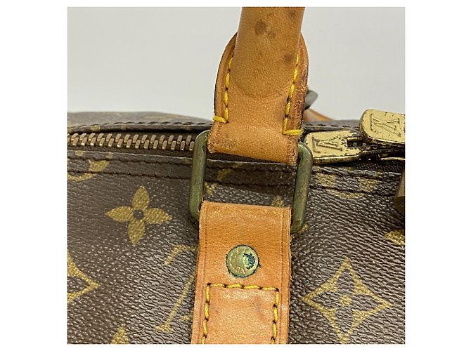 Keepall Louis Vuitton Boston Tasche Braun - Ansicht 13