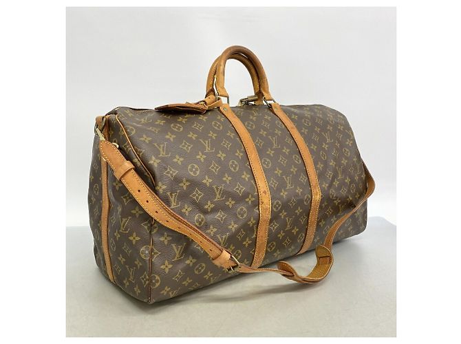 Keepall Louis Vuitton Boston Tasche Braun - Ansicht 2
