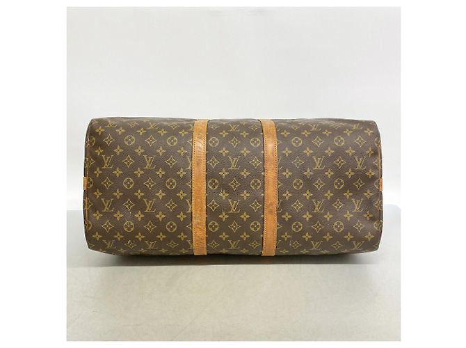 Keepall Louis Vuitton Boston Tasche Braun - Ansicht 3